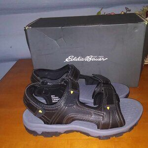 Eddie Bauer Men's Black Ronnie Sandal Size 9M